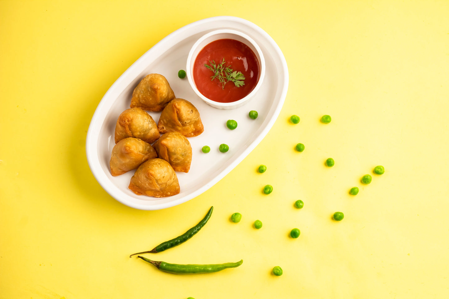 GREEN PEAS SAMOSA